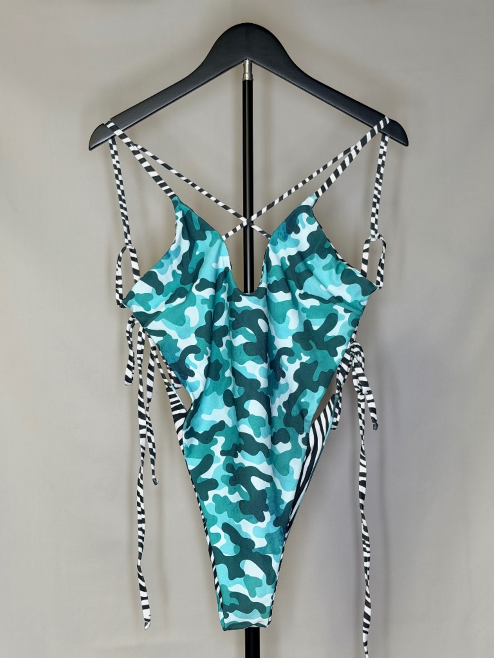 NWT Moana Bikini Reversible Wrap Around One-Piece